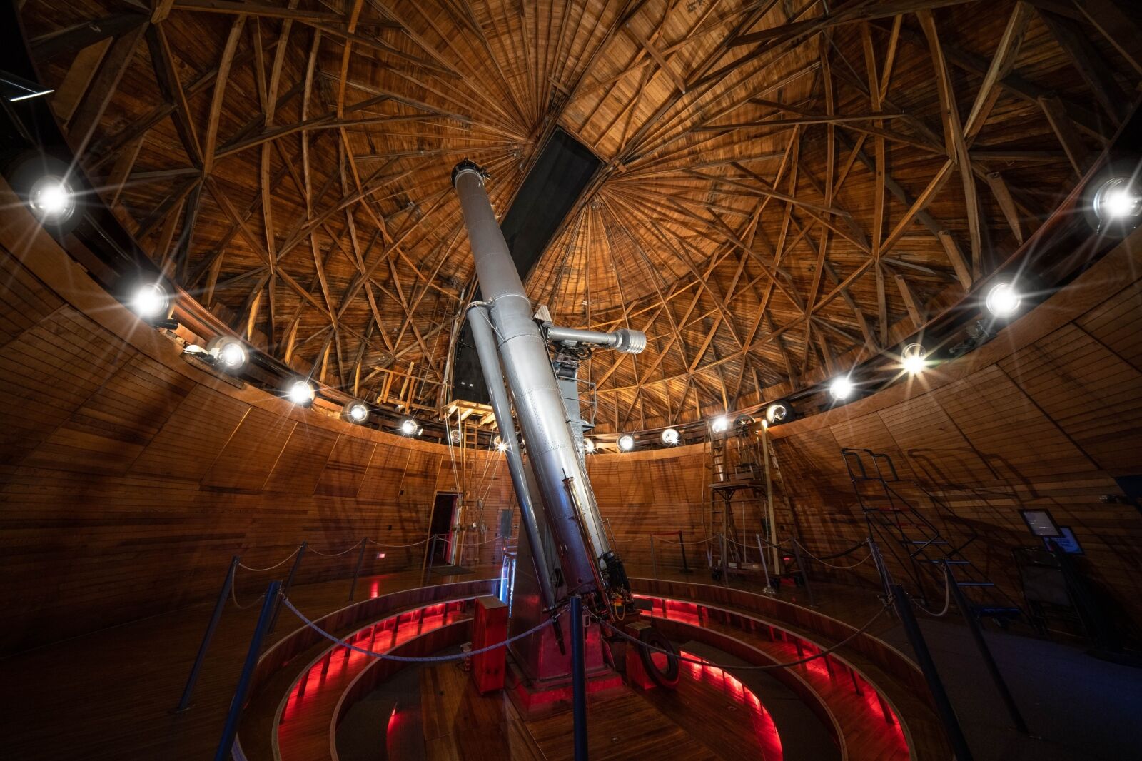 Telescope at Lowell Observatory — Flagstaff, Arizona one of the best US observatories
