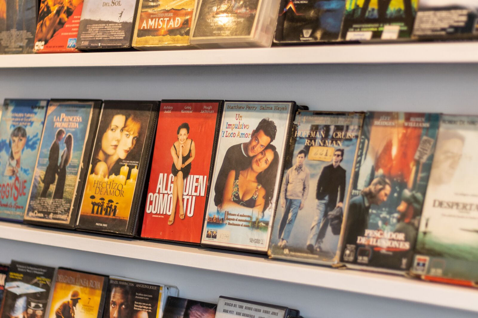 VHSCafe-interior-movie shelf