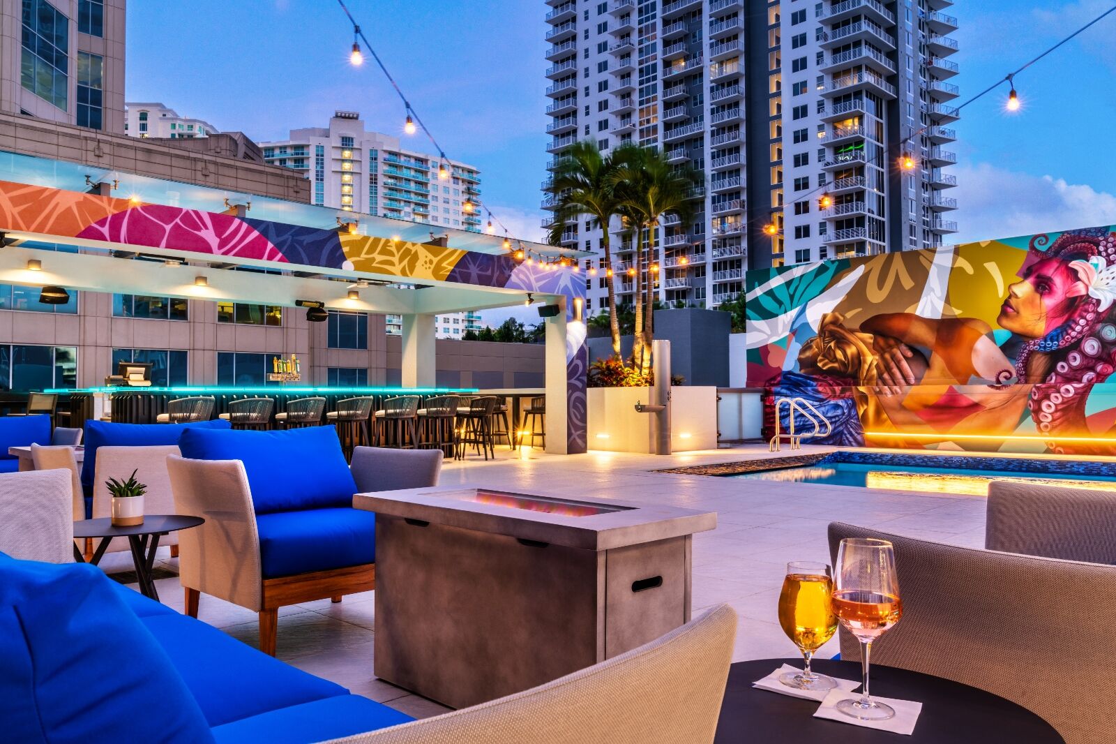 Rooftop Bar Fort Lauderdale Elev8 