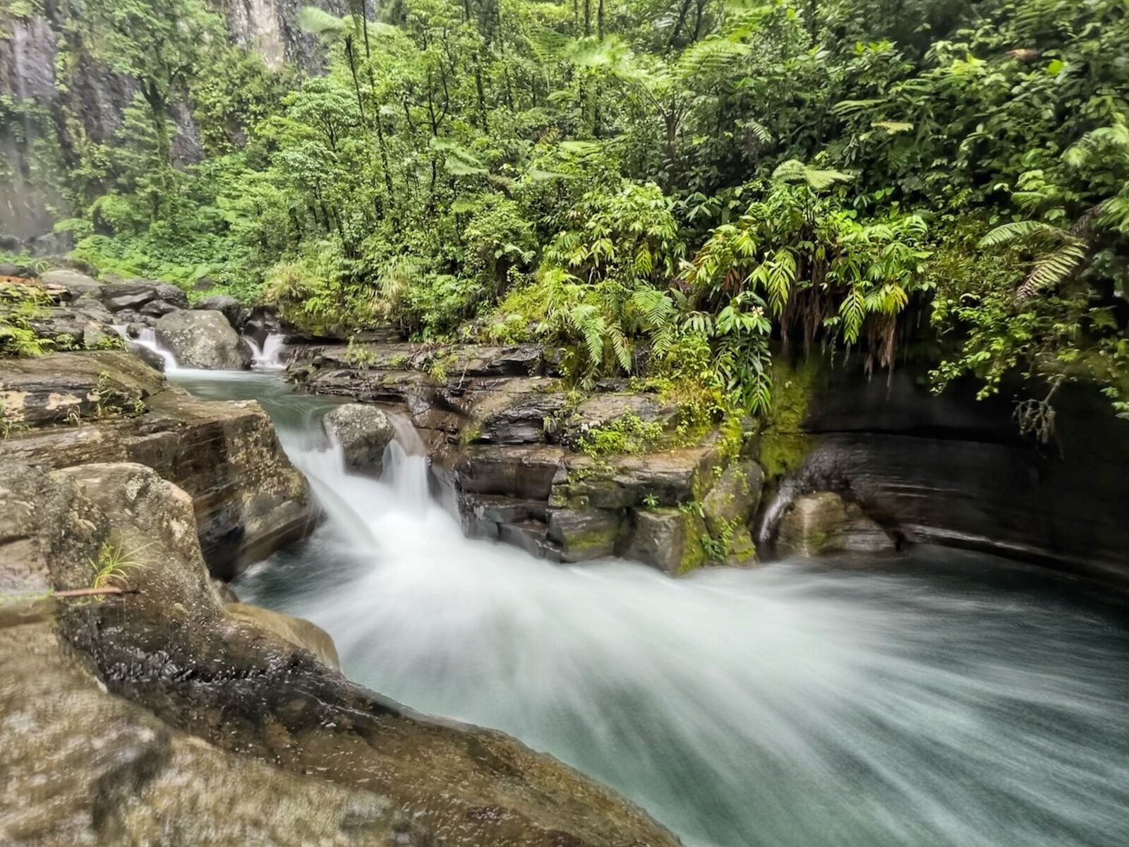 fiji waterfall trek