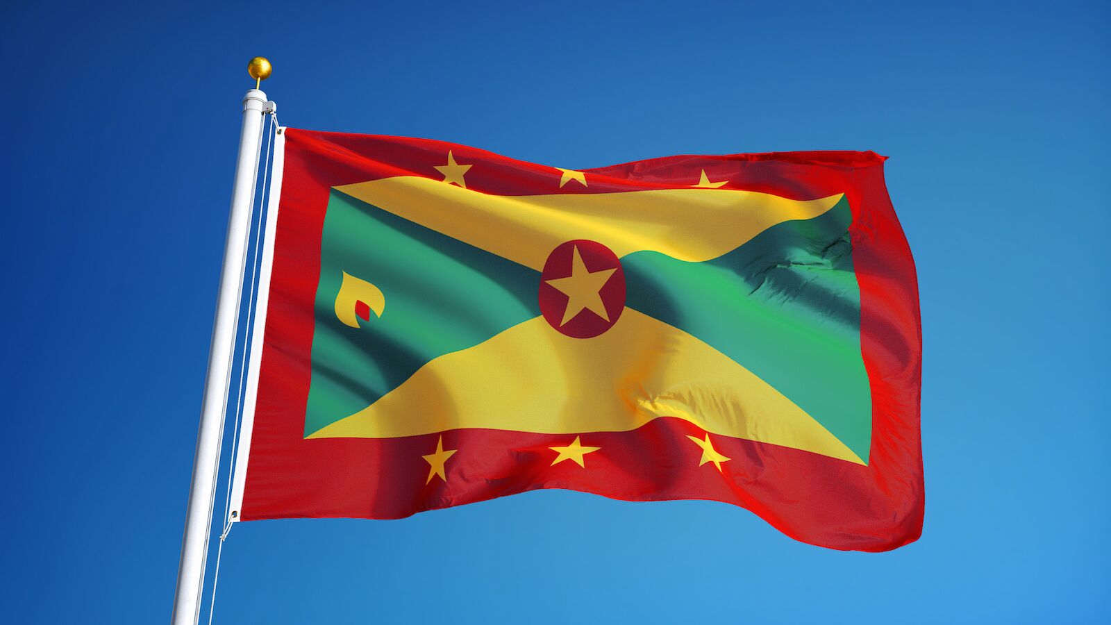 Caribbean flags: Grenada