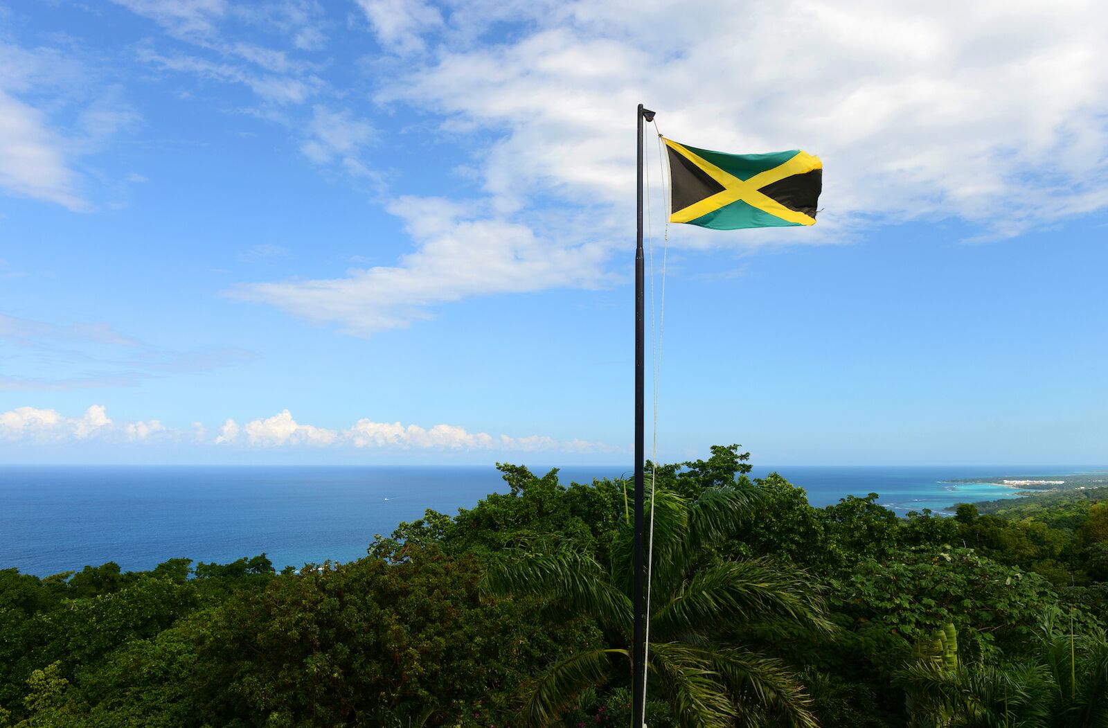 Caribbean flags: Jamaica