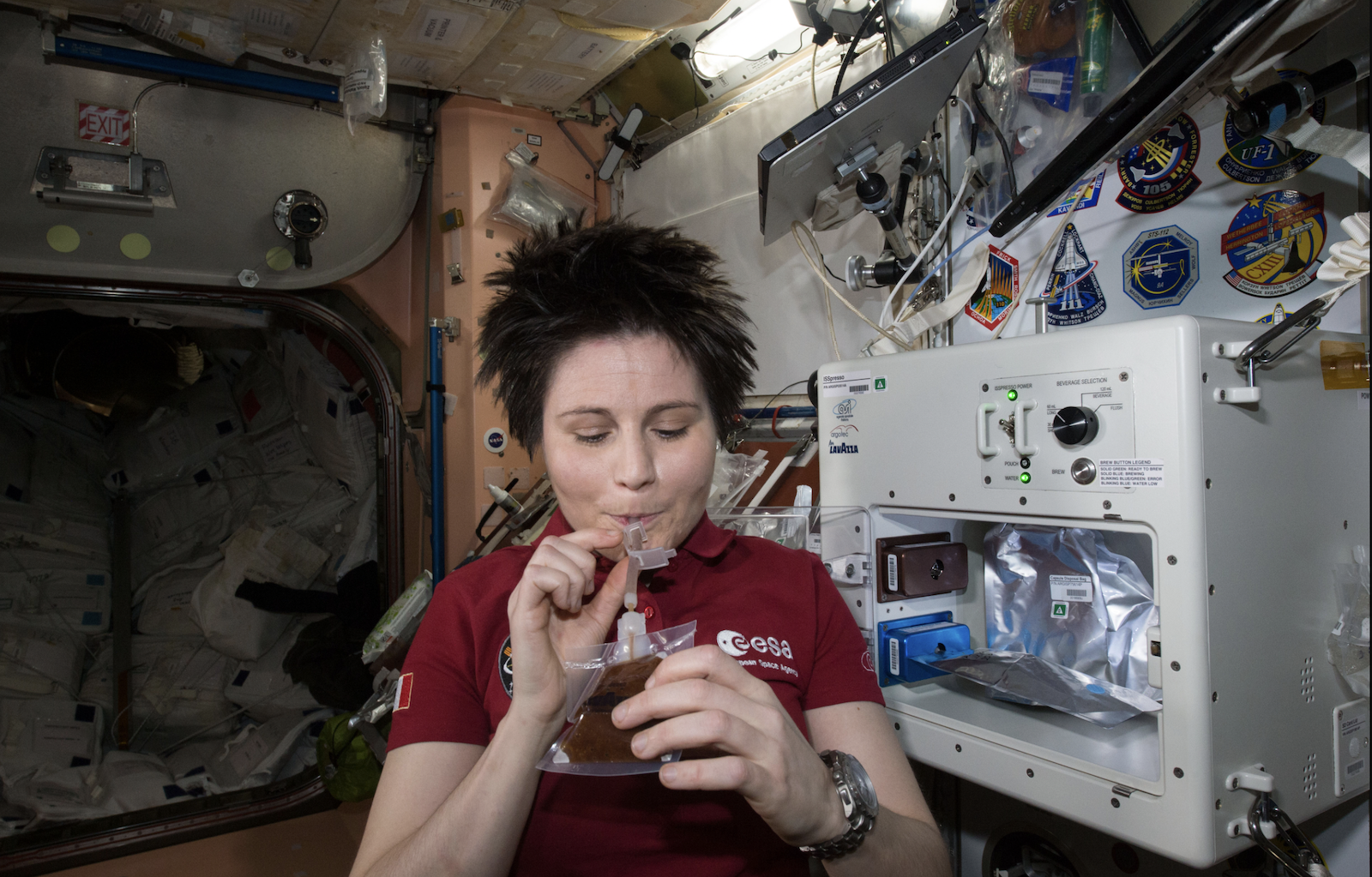 first ascent coffee in space 