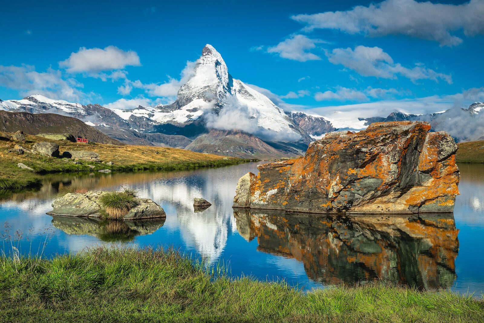 View of the Matterhorn in Switzerland