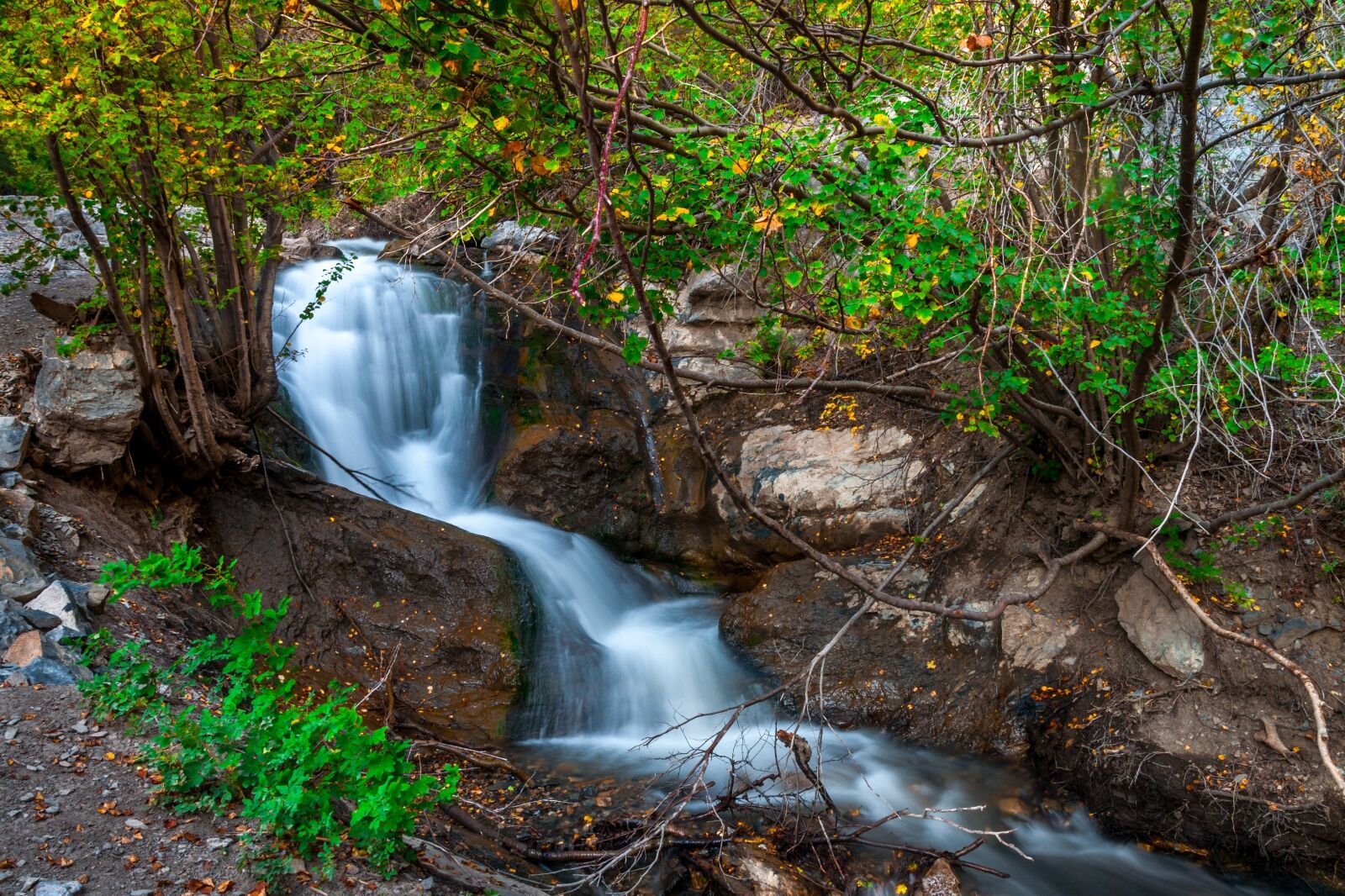 Battle Creek Falls one of the best waterfalls in Utah