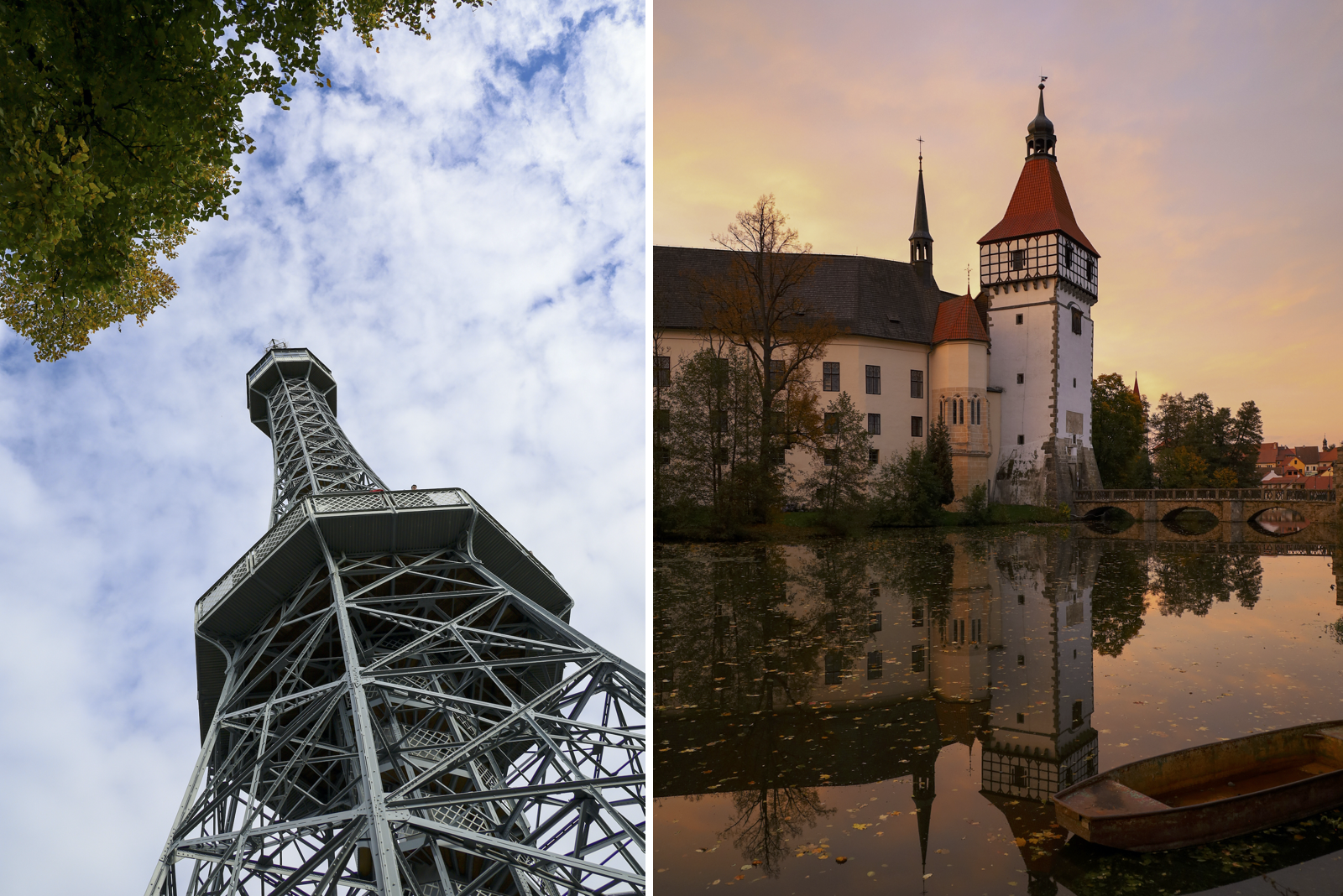 Tours of Castle Blatná and Petřín Lookout Tower are two things to do in Prague 