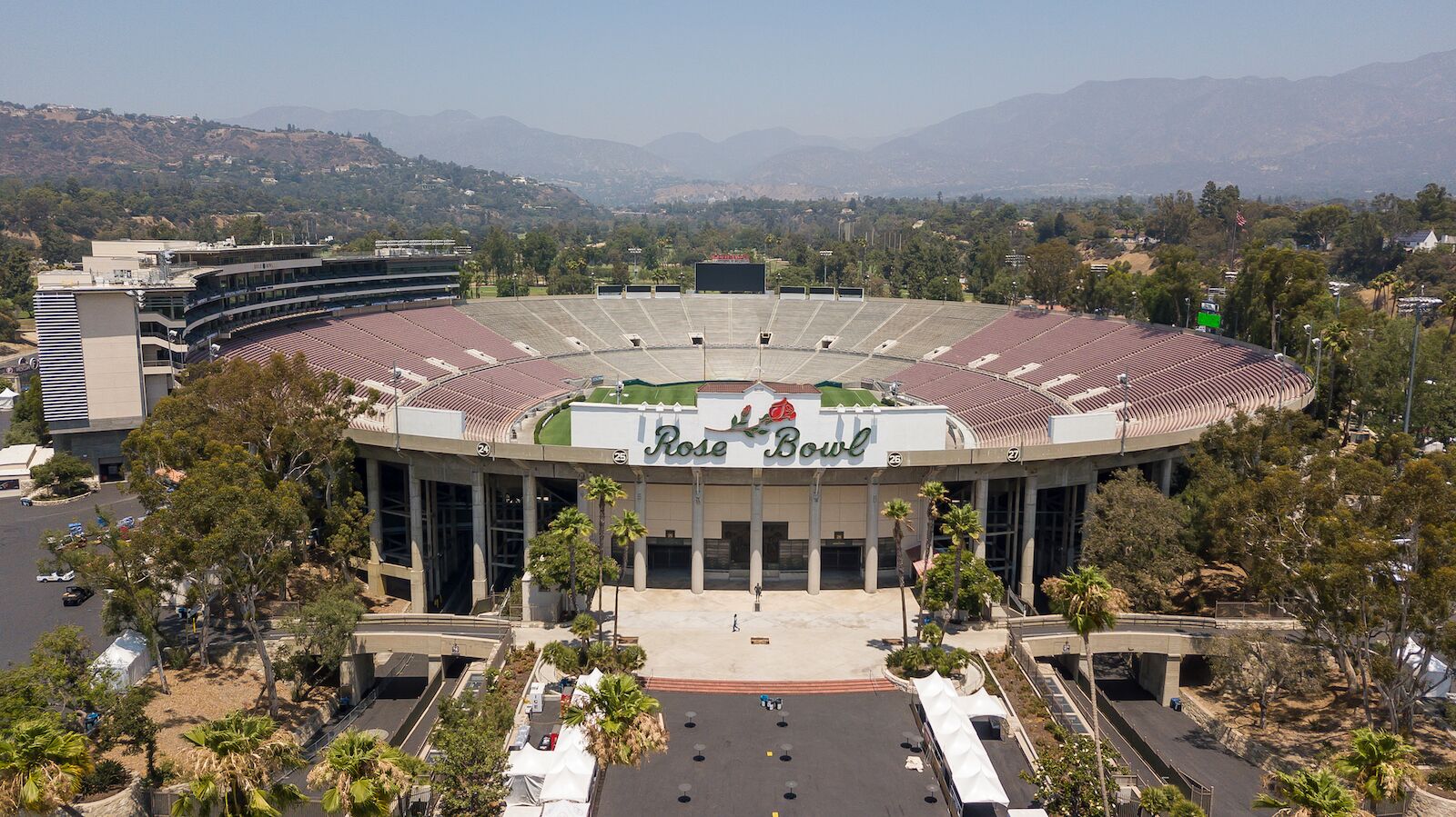 What to do in Pasadena: take a tour of the Rose Bowl stadium