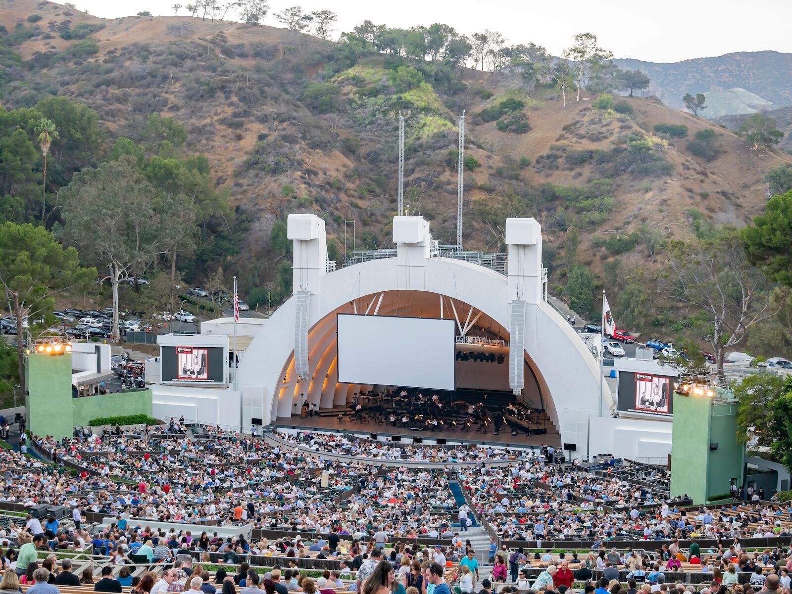 Catching a show at the iconic Hollywood Bowl is one of teh best things to do in Los Angeles