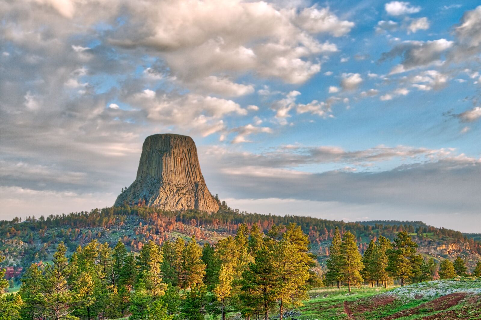 devils tower one of the wyoming national parks sites 