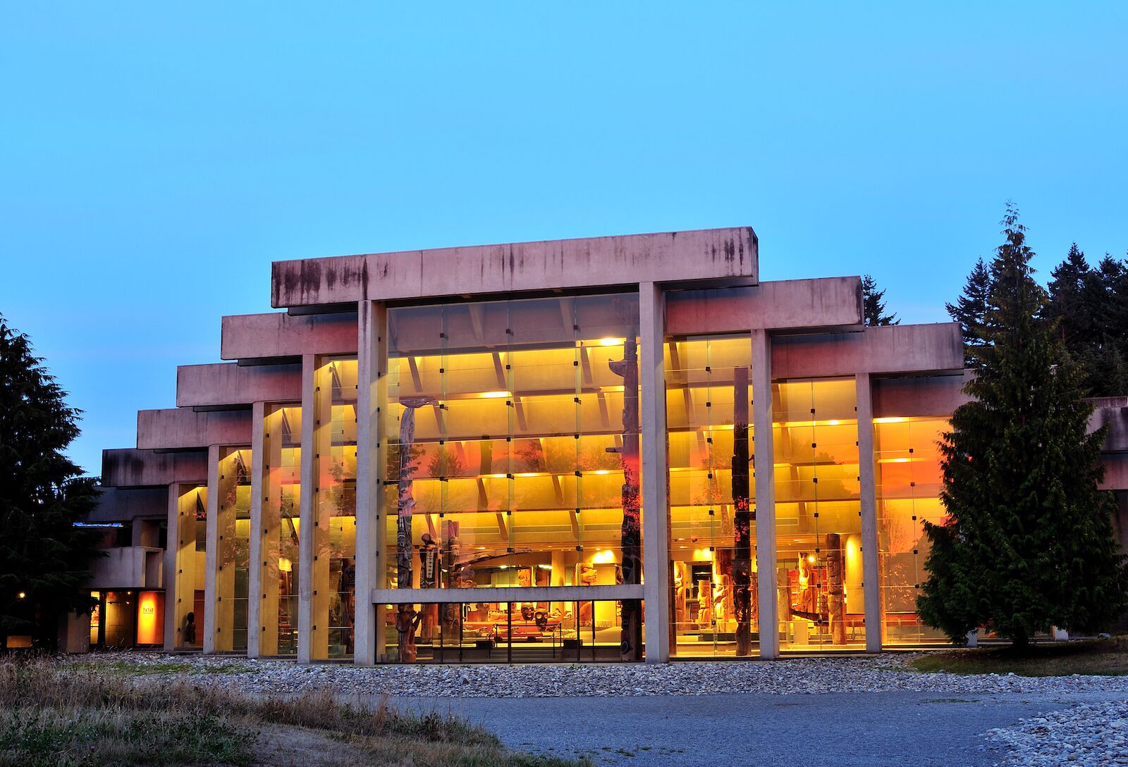 The Museum of Anthropology in Vancouver, Canada