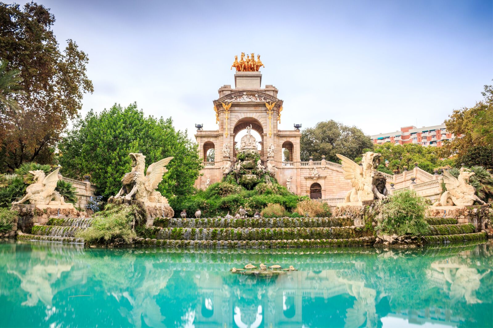 Parc-de-la-Ciutadella, one of the most famous parks in Barcelona