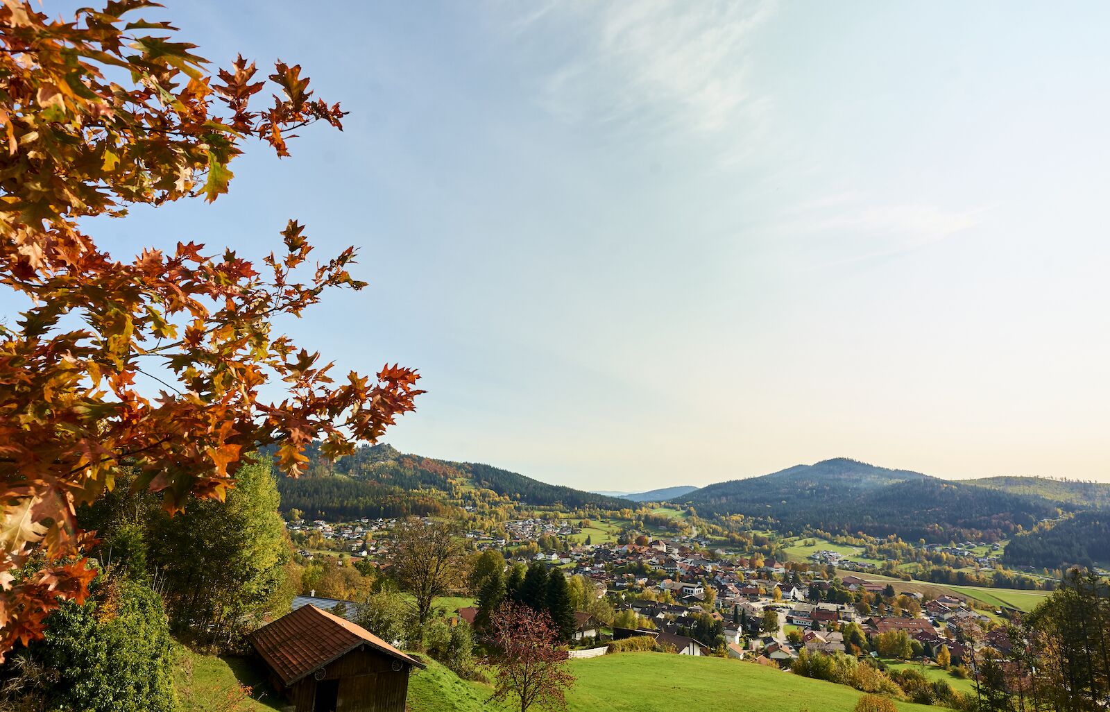 Bodenmais, a town in the Bavarian Forest