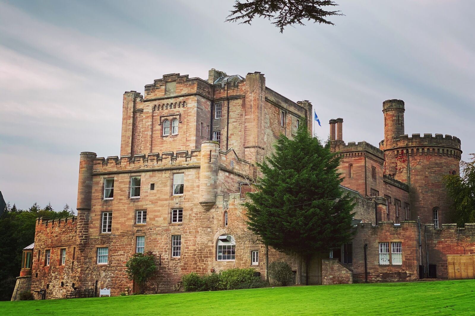 Dalhousie Castle is one of the best castle hotels in the UK 