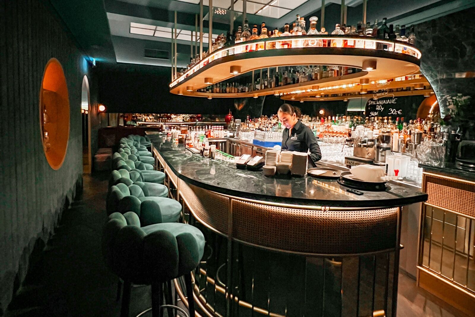 Bar in Vienna hotel