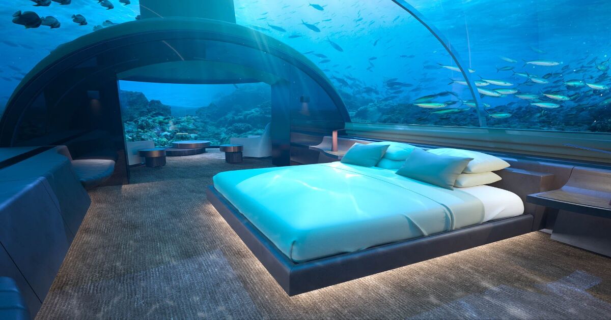 The Conrad Maldives Rangali Island Special Suite Is 16 Feet Underwater