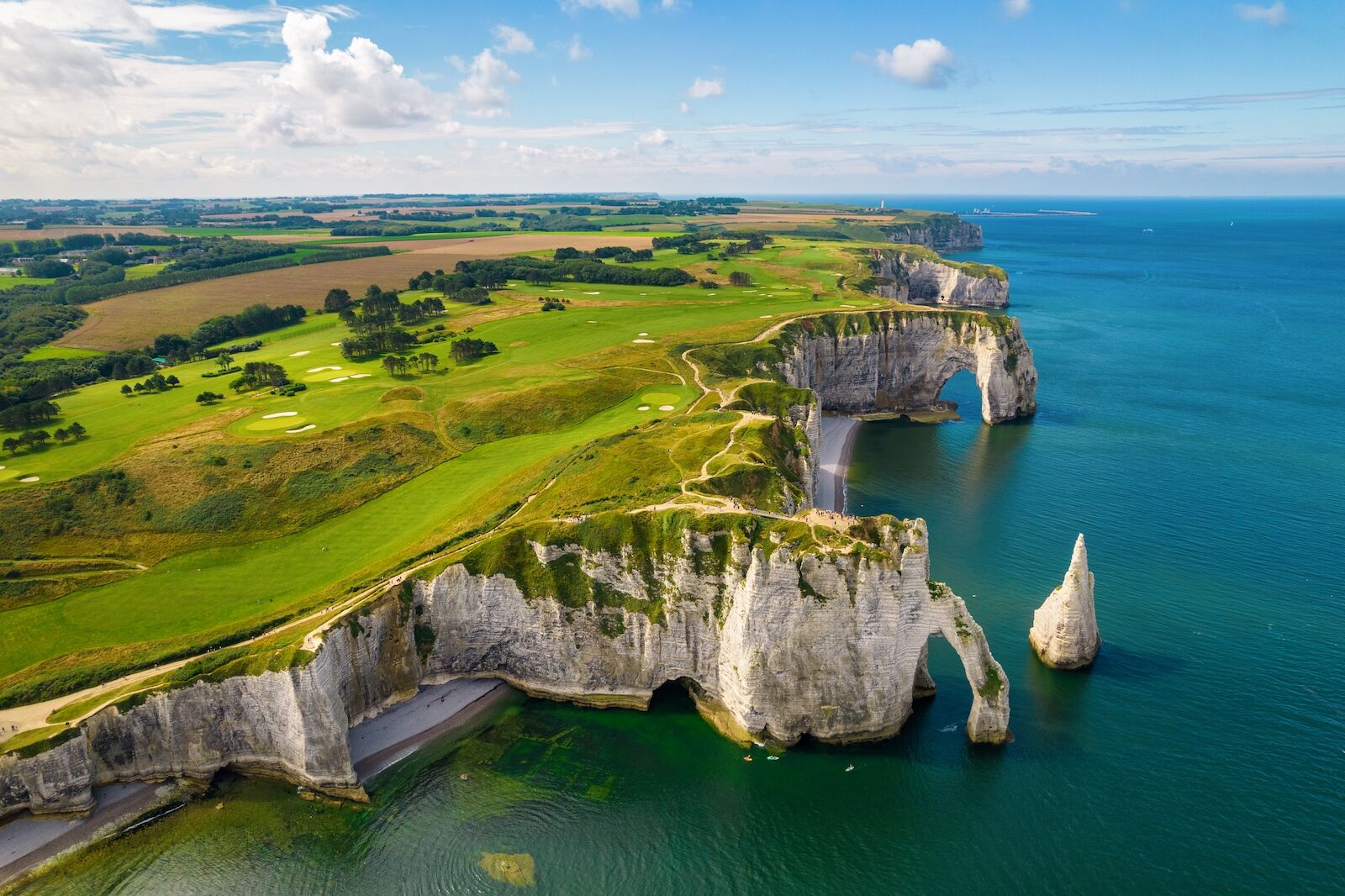 The Etretat Cliffs Are One of Most Beautiful Landscapes in France