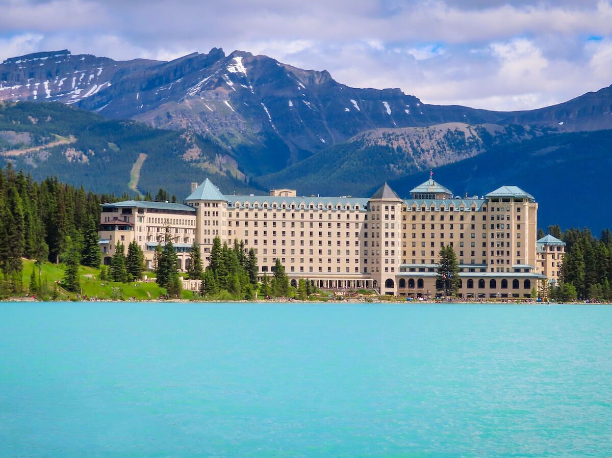 The Fairmont Chateau Lake Louise Is Inside a National Park