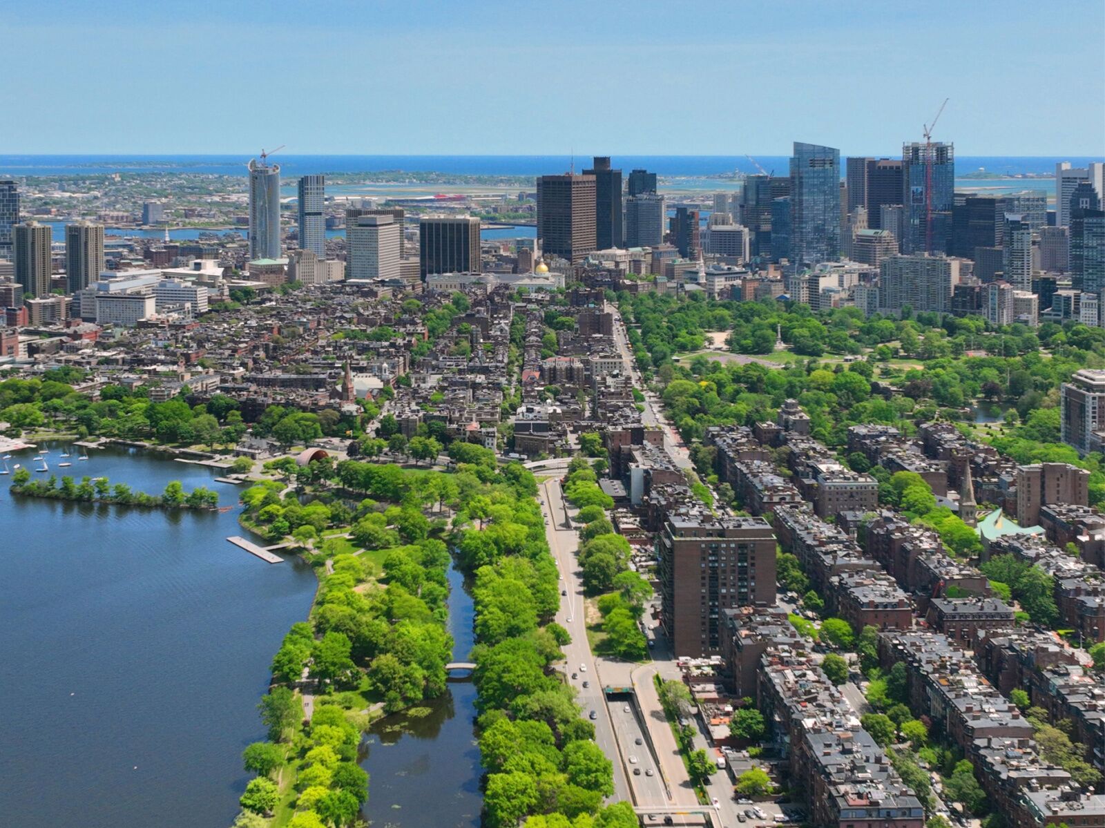 parks in boston - boston esplanade