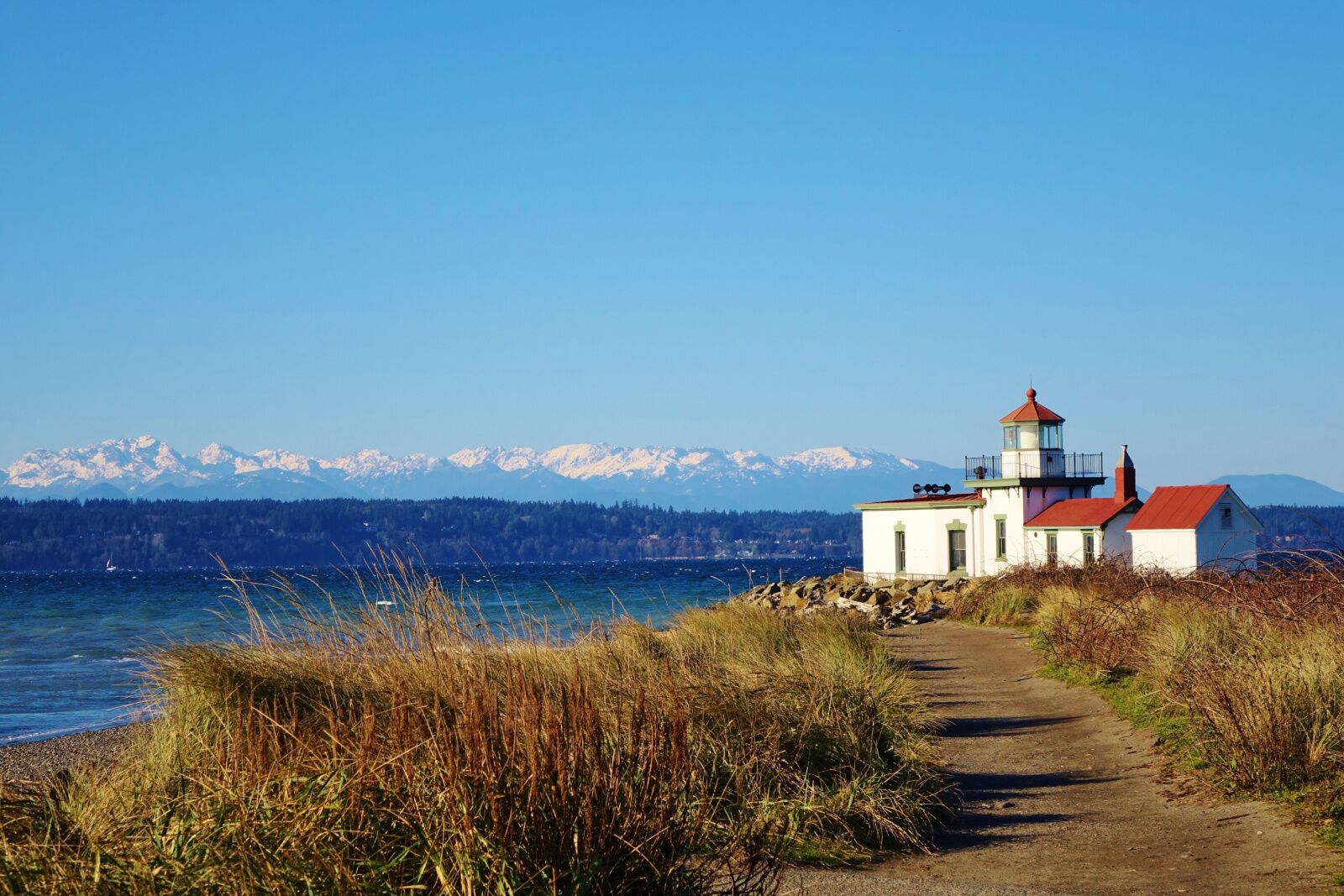 Parks in seattle - discovery park lighthouse