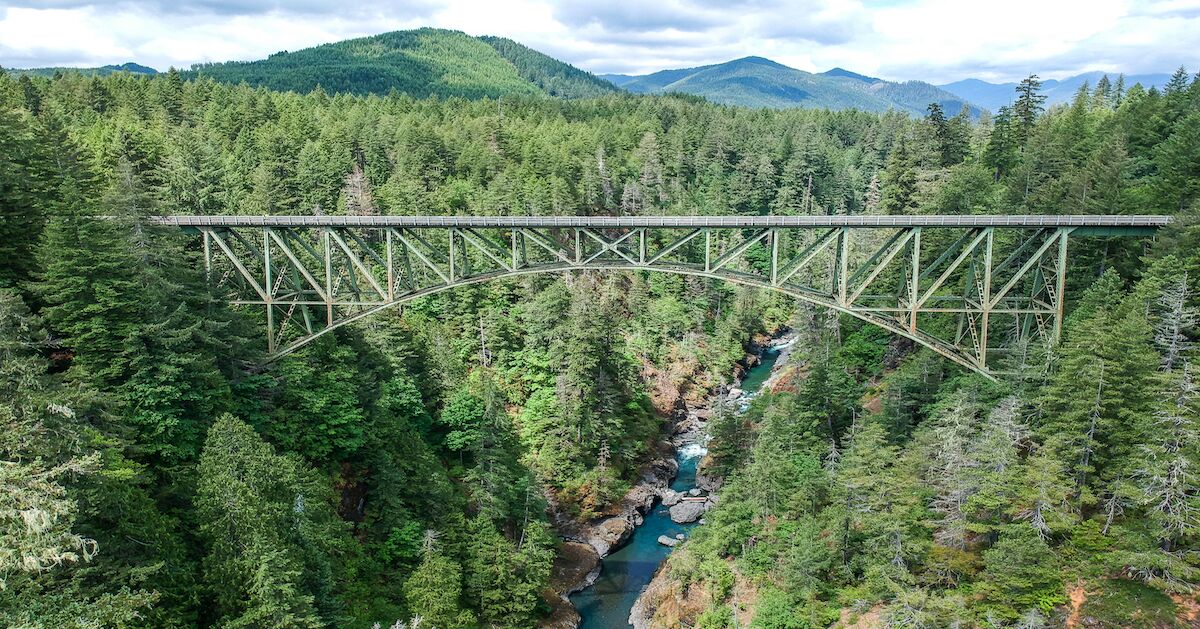 In Washington State You Can Cross One Of Americas Tallest Bridges On Foot