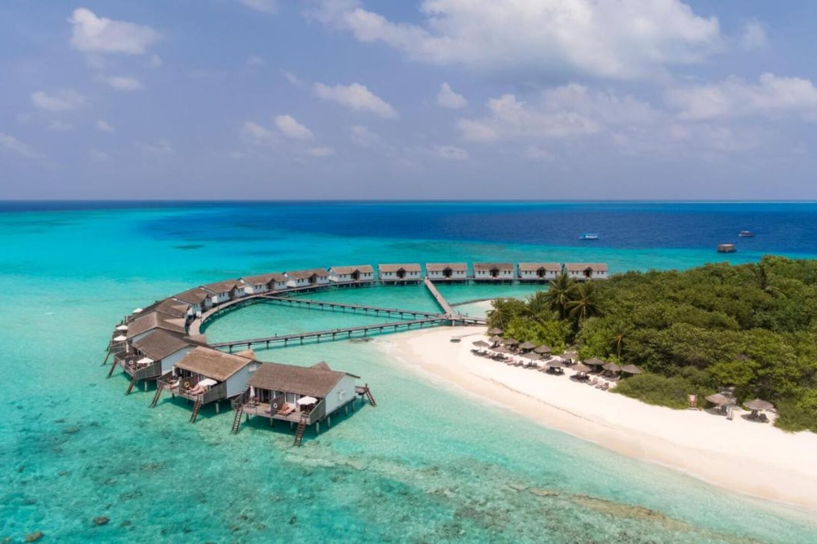 Reethi Beach Resort one of the cheapest maldives overwater bungalow 