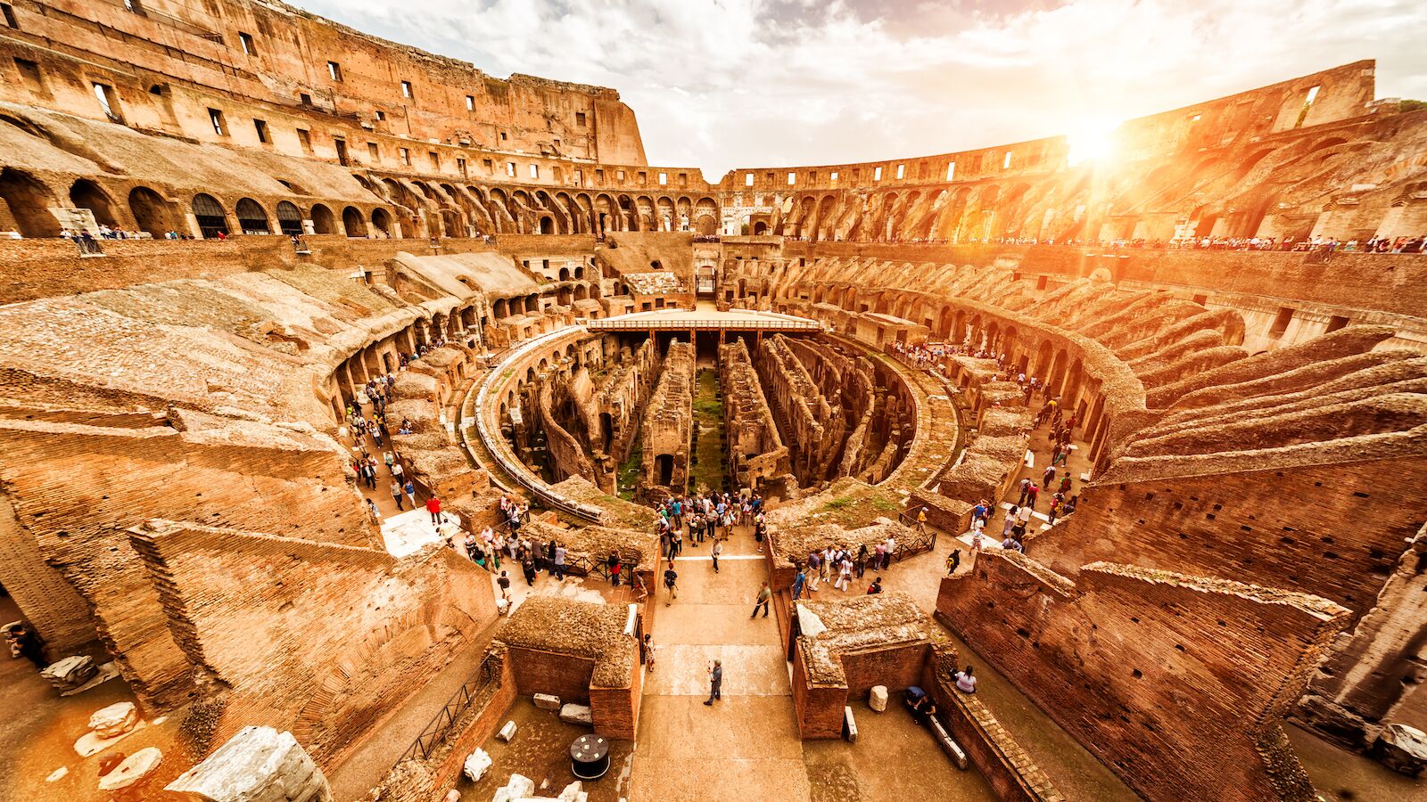 Inside Rome's Colosseum