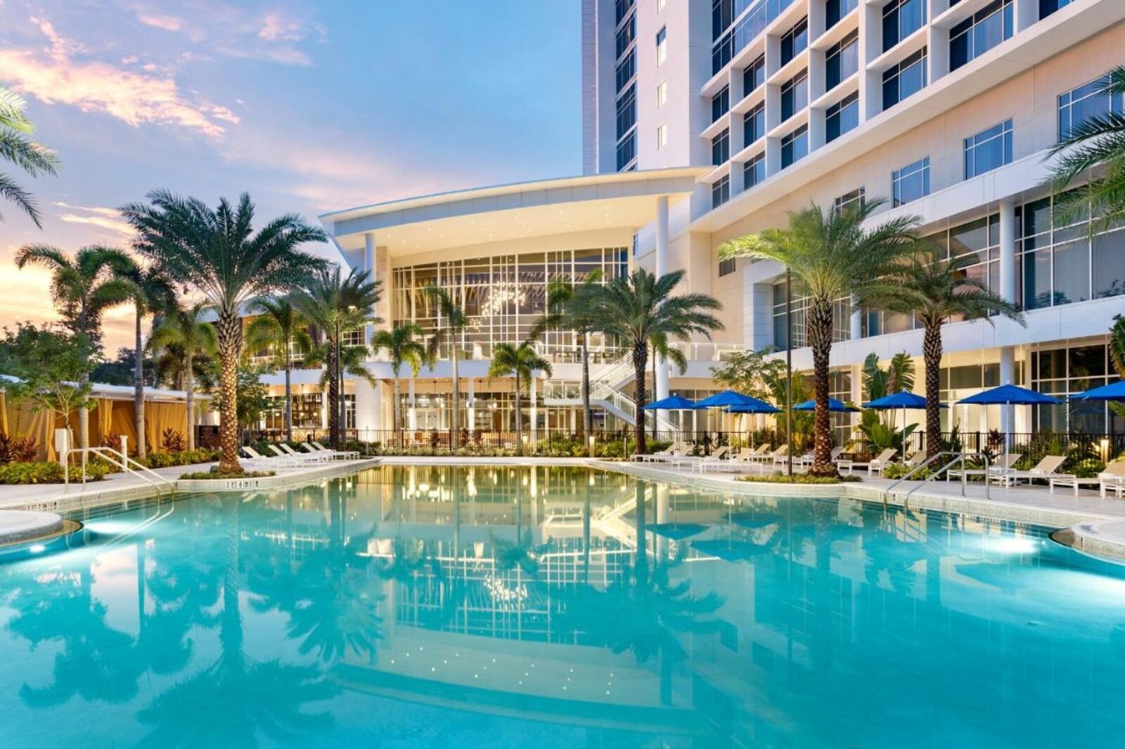 Swimming pool at JW Marriott Orlando Bonnet Creek Resort & Spa one of the best Orlando resorts 