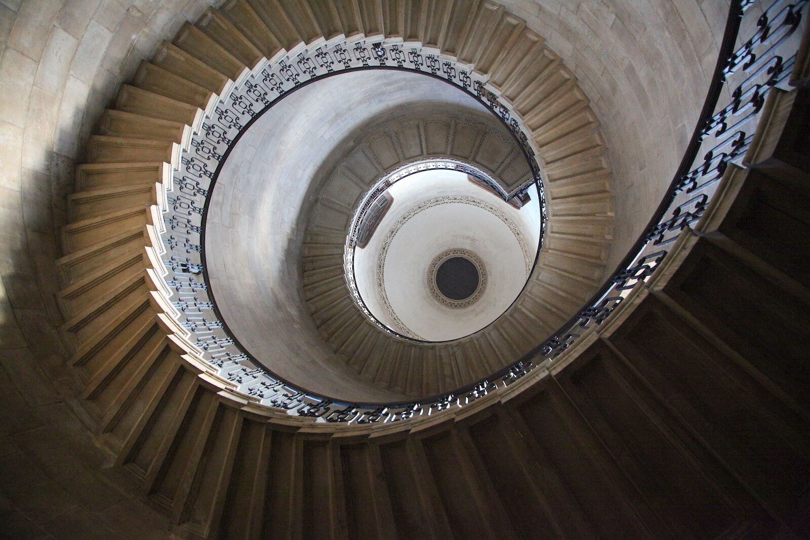 Geometric Staircase in St Paul's Cathedral