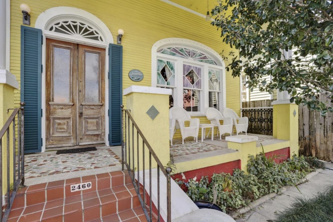 hotels in downtown new orleans b and b porch