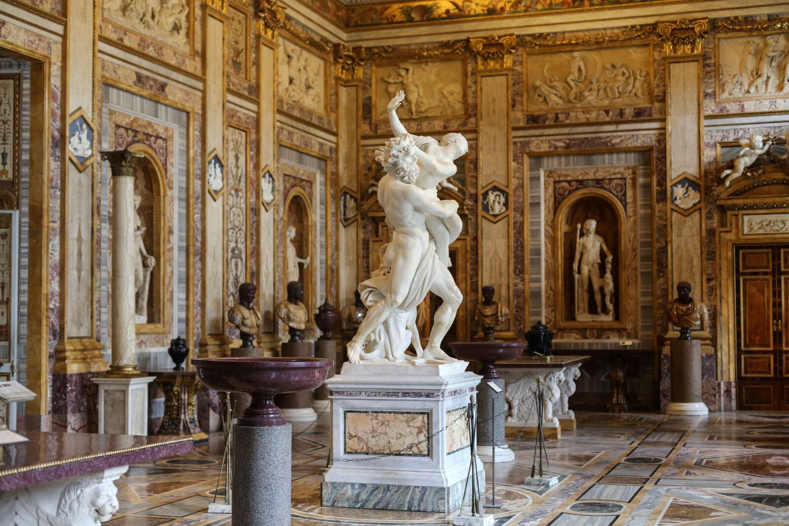 museums in rome - art at the borghese gallery