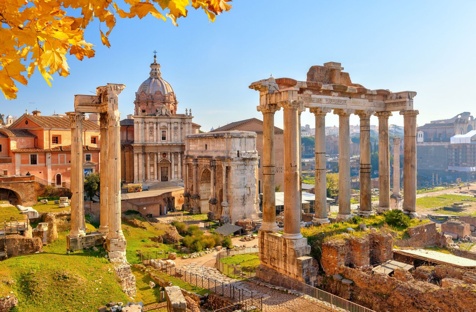 museums in rome - ruins in the italian city