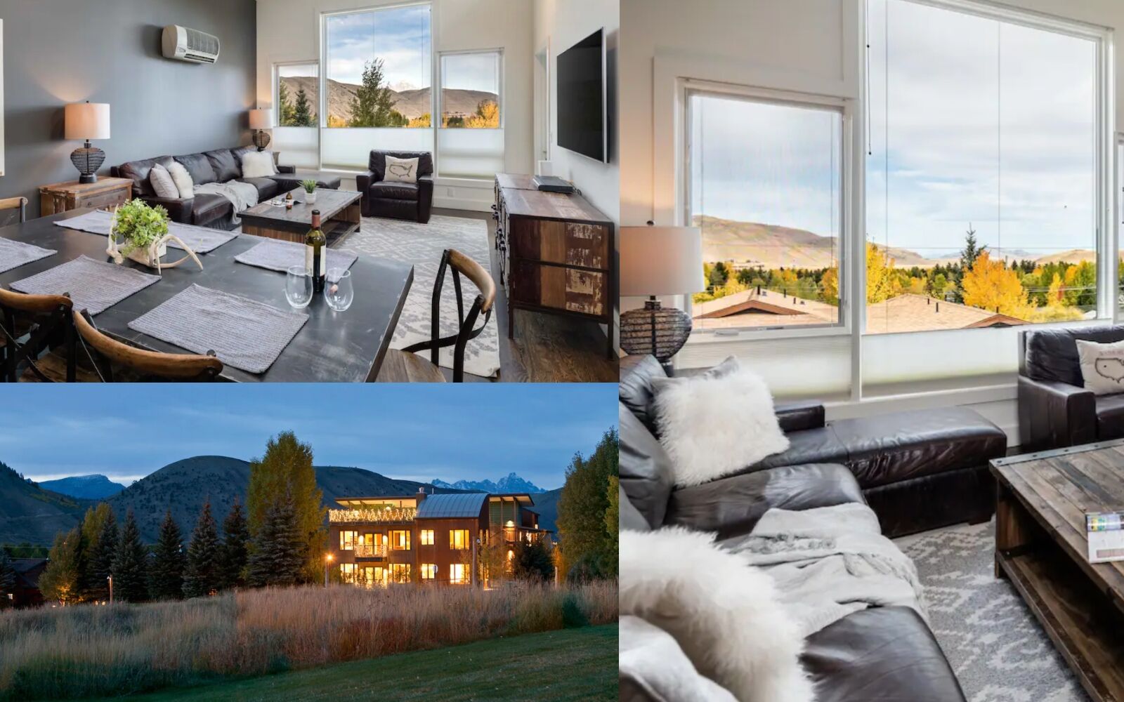 airbnbs for a jackson hole bachelorette party - three bed condo