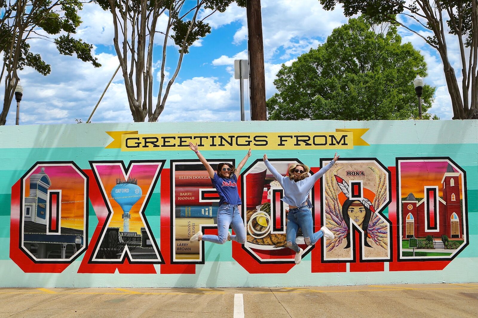 oxford mural