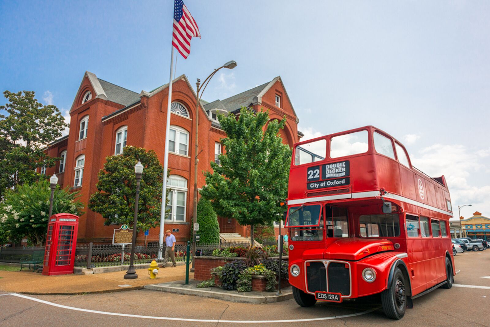 oxford mississippi double decker bus