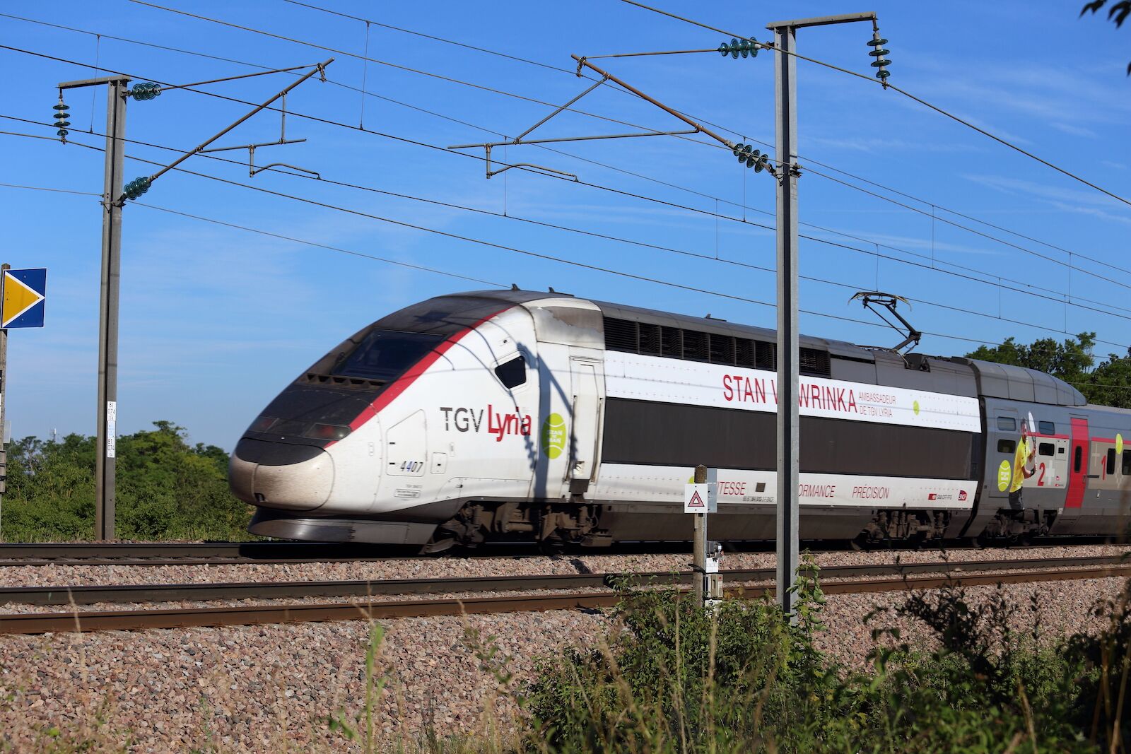 TGV Lyria runs between Paris and Geneva