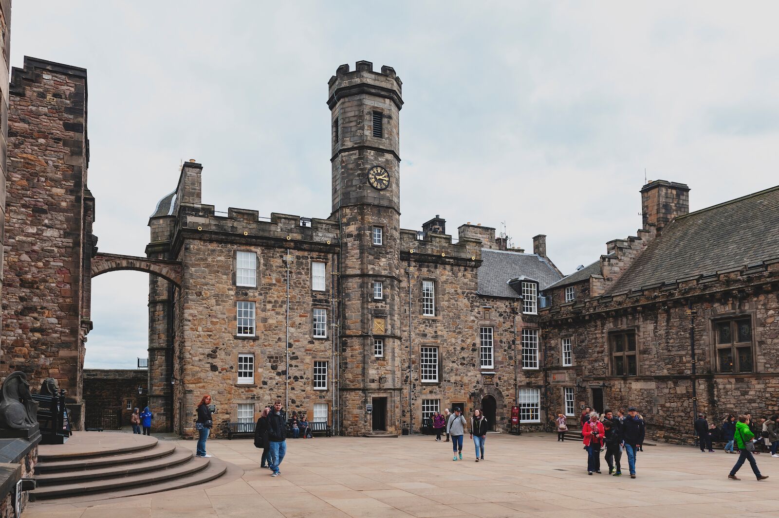 The Royal Palace at Edinburgh Castle