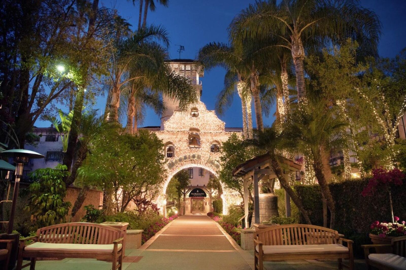 Exterior of the Mission Inn