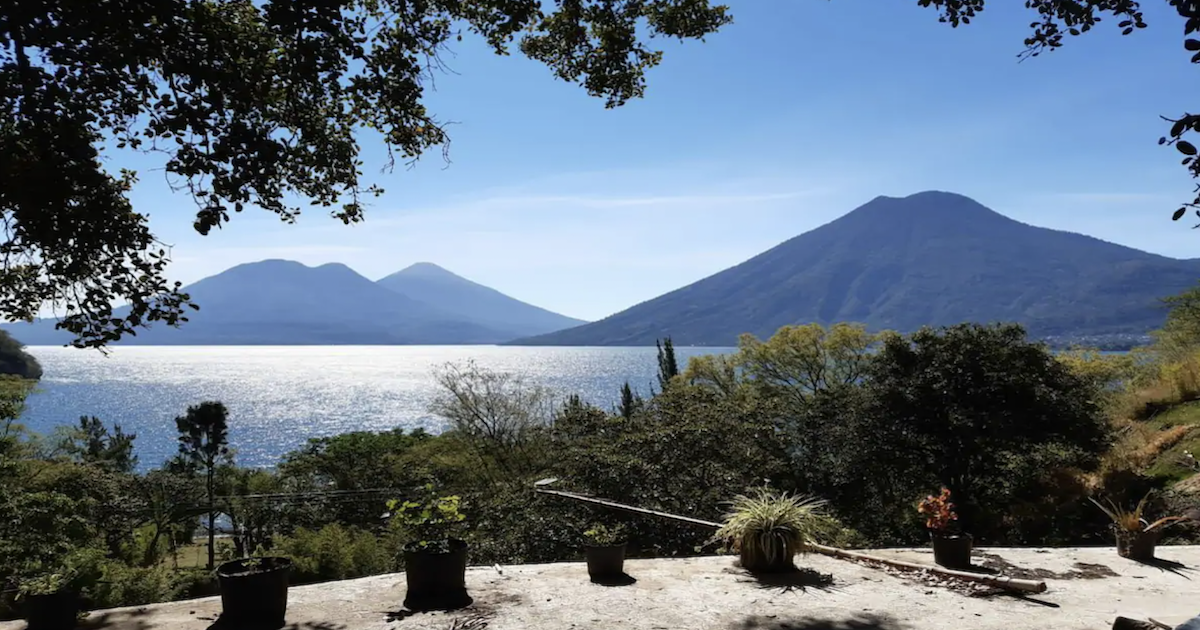 Watch the Sunrise Over Lake Atitlan From Paradise Stone Cabin Sun