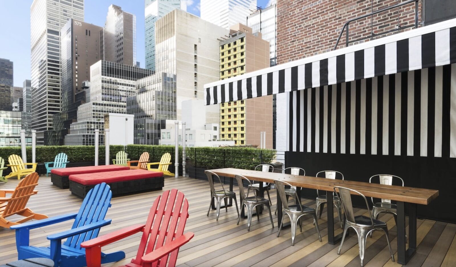 festivals in nyc - pod 51. hotel rooftop