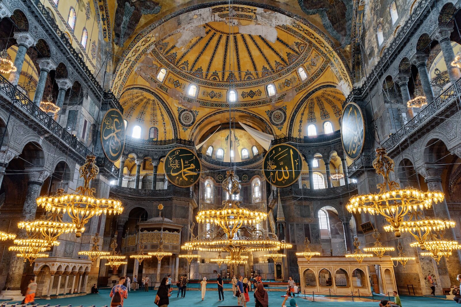 Hagia Sophia Inside Hagia Sophia Inside