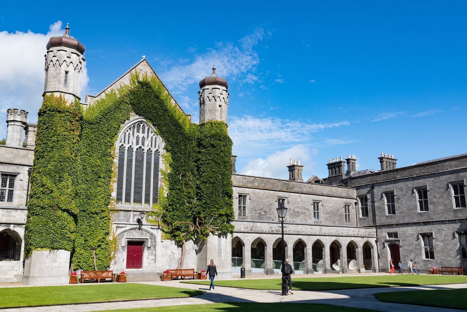 Quadrangle at the University of Galway