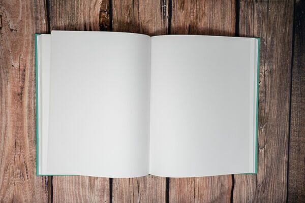 unlined notebook