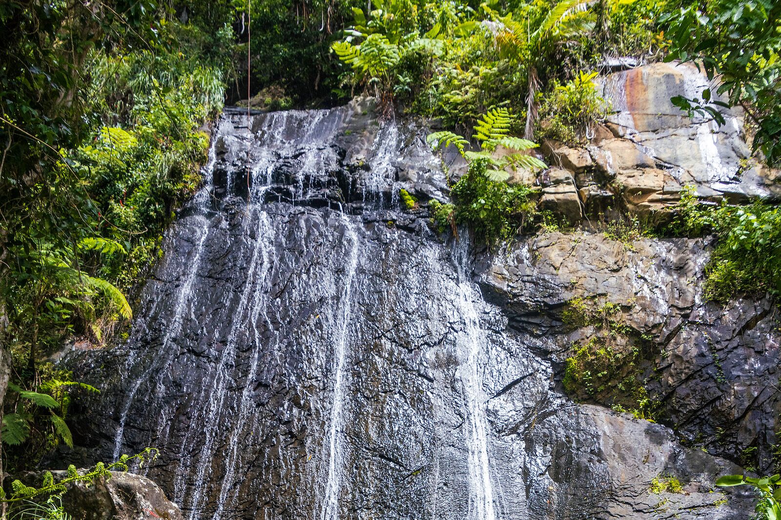 waterfalls el yunque puerto rico