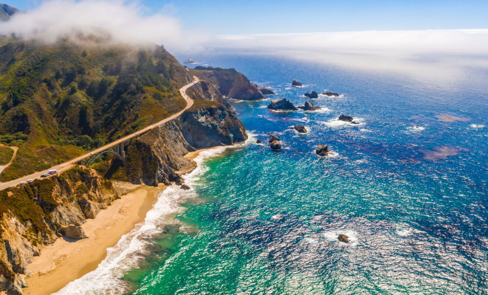 coastline in big sur california