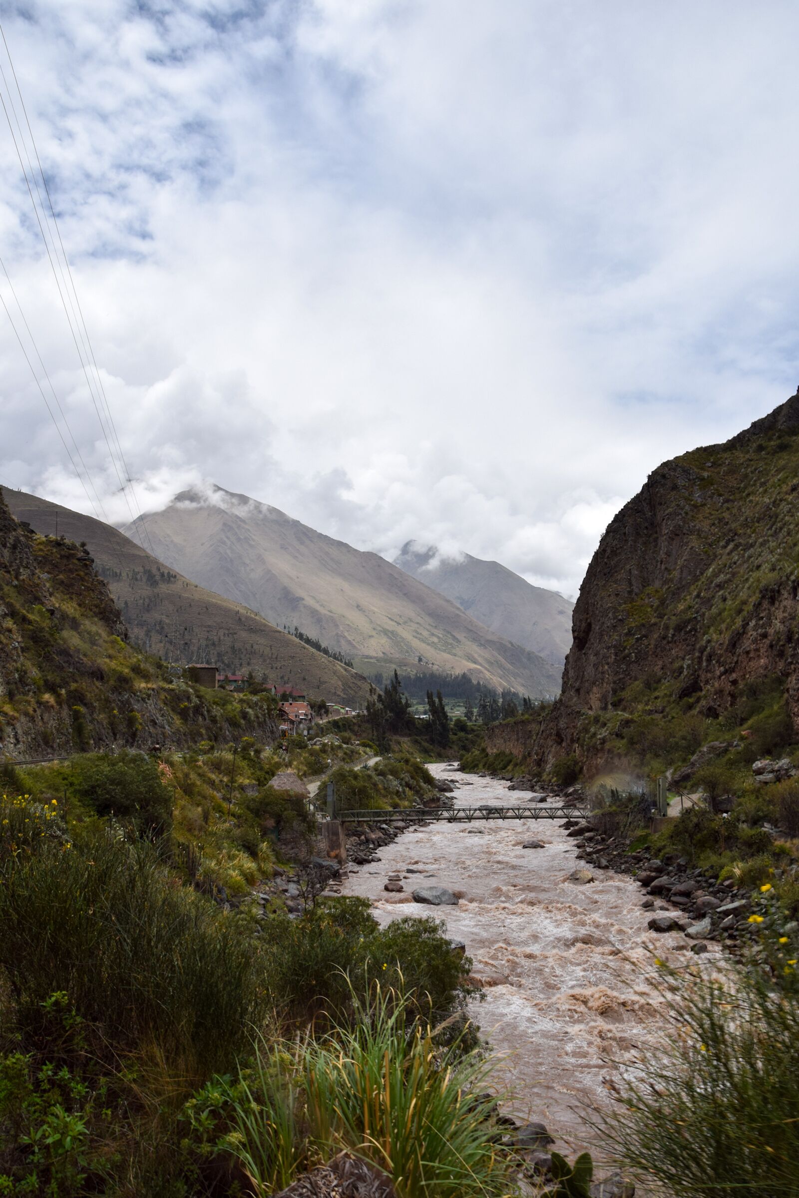 Inca Rail river view vertical