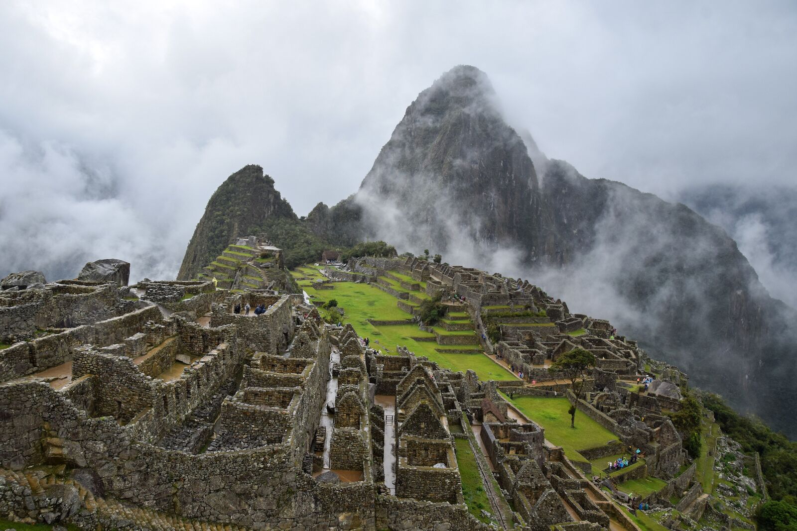 Machu Picchu, end point of the Inca Train