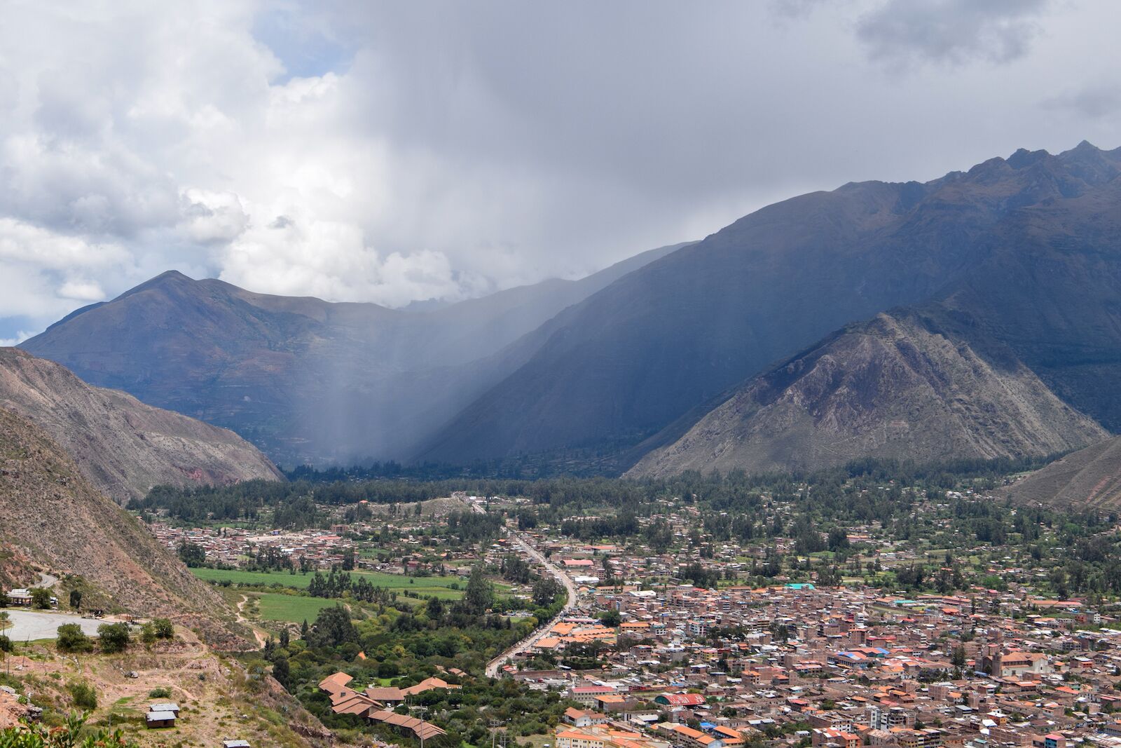 Inca rail - starting point valley 