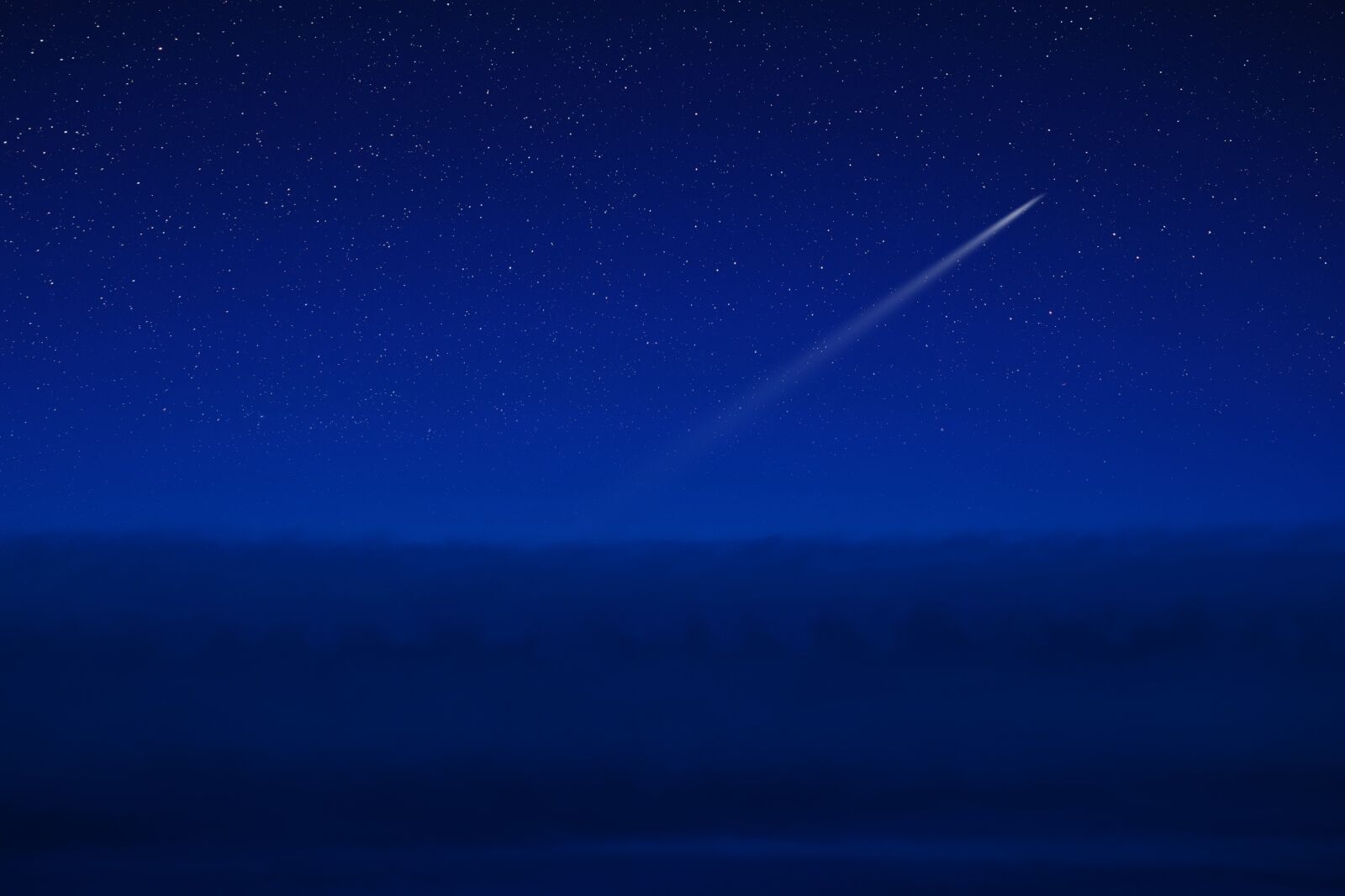 Comet in stars over US 