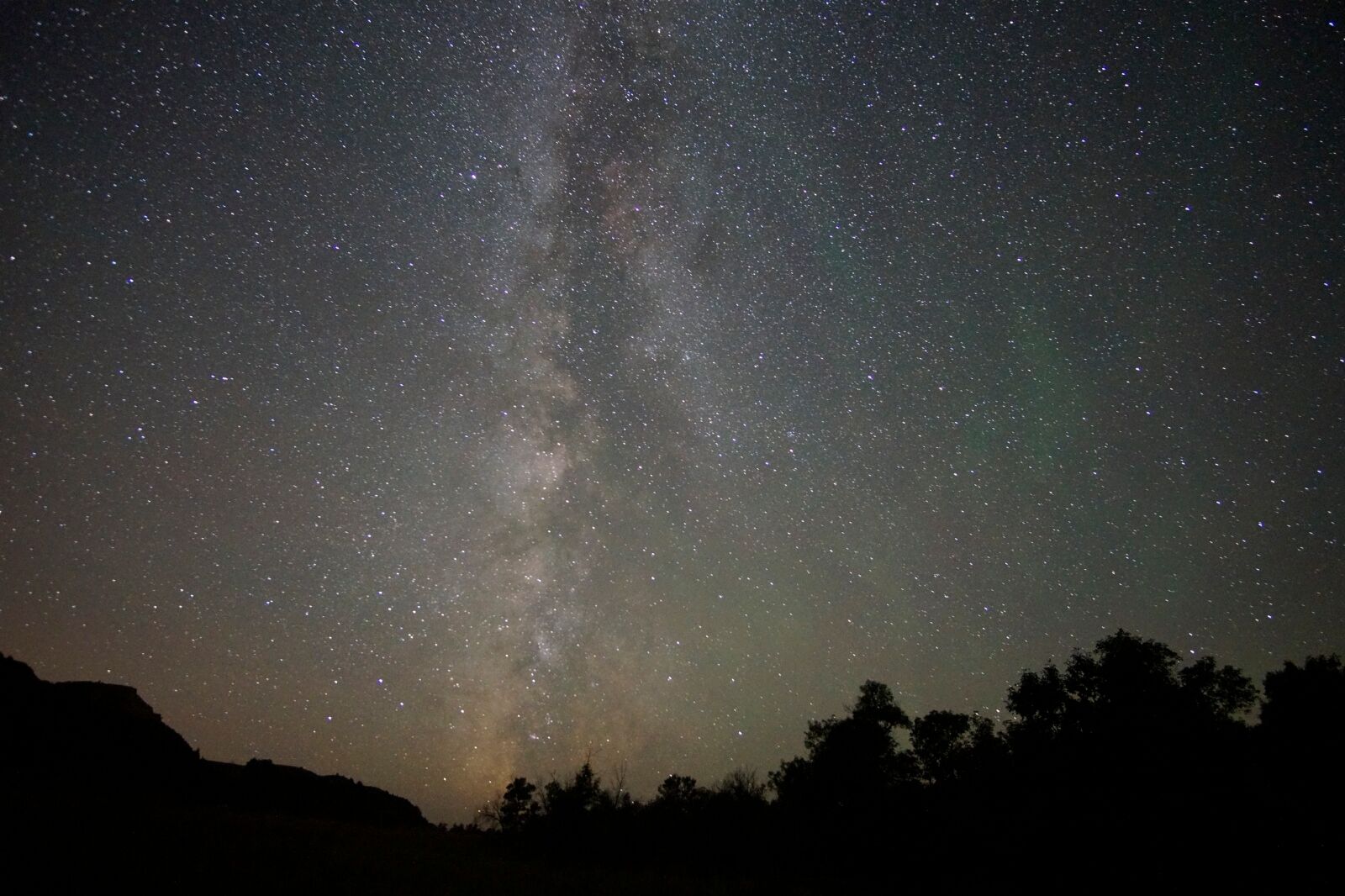  Milky Way boldly lighting up the Badlands one of the best national parks for stargazing