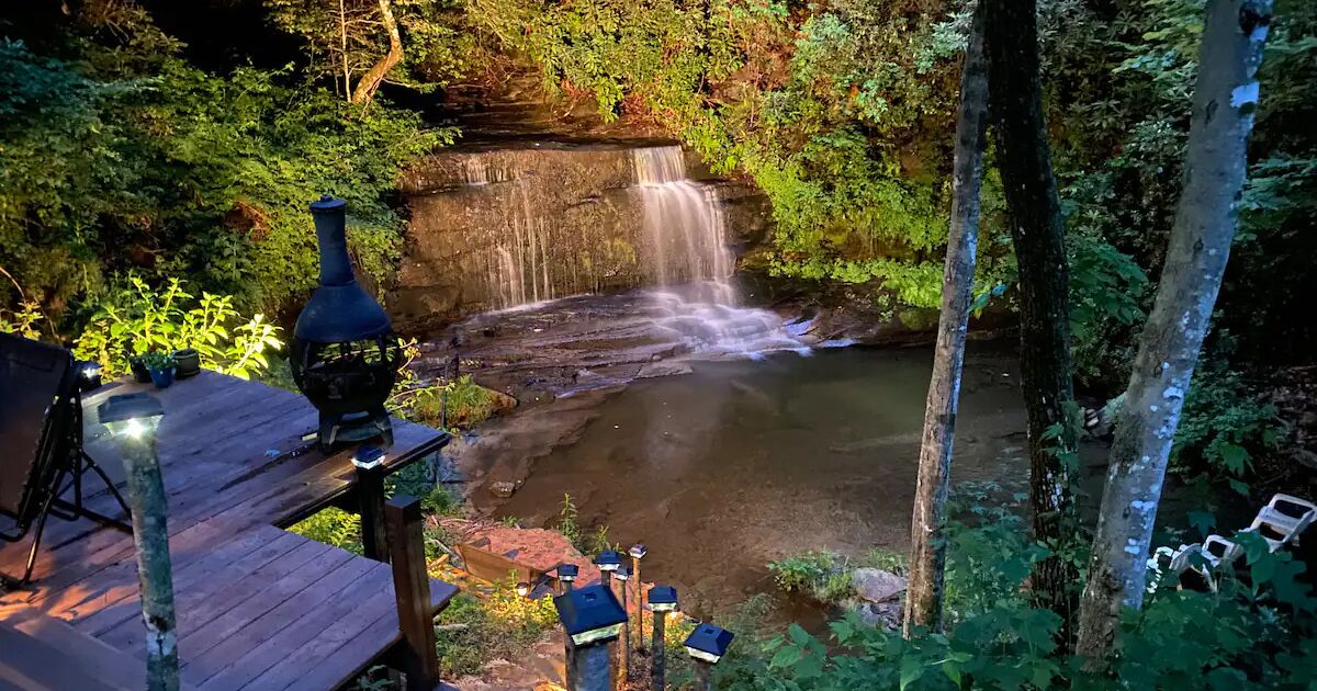 DogFriendly North Carolina Airbnb With a Waterfall